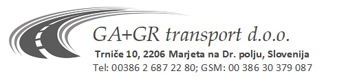 GA+GR transport d.o.o. 